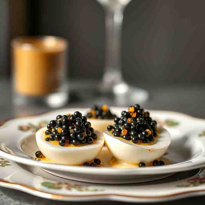 Enjoy Caviar & Eggs - Delicious Recipe